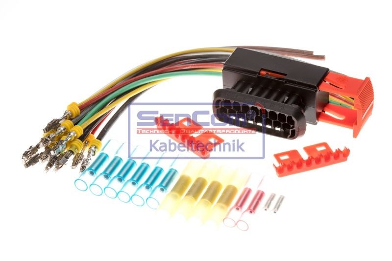 SenCom 10177 Cable Repair Set, interior heating fan, (eng. preheat sys.) KANGOO 1.2 58 PS Petrol