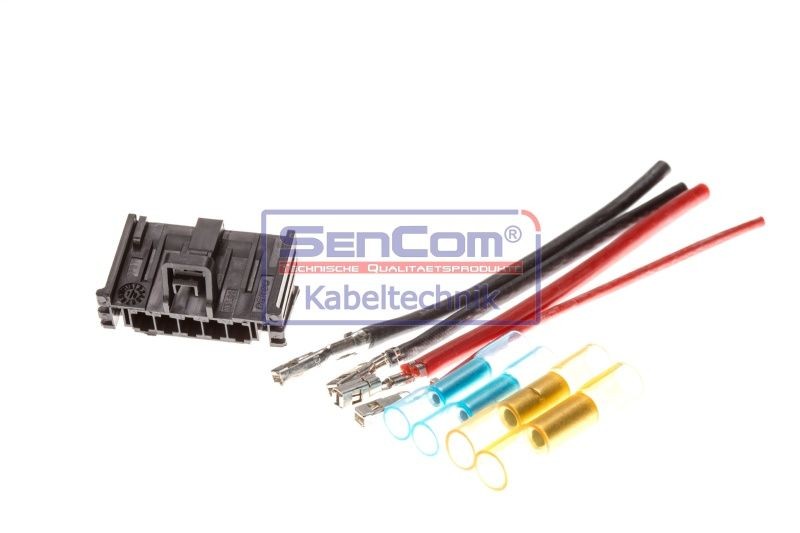 SenCom 503060 Cable Repair Set, interior heating fan, (eng. preheat sys.) CORSA 1.6 T (L08, L68) 180 PS Petrol 2014