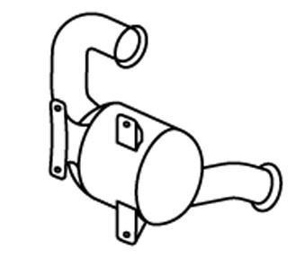 VEGAZ Catalytic converter Article number: CK-349 cheaply
