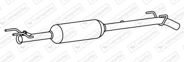 VEGAZ MSCR-002 SCR Catalytic Converter SPRINTER 310 CDI 2.2 (906.731, 906.733, 906.735) 95 PS Diesel 2020