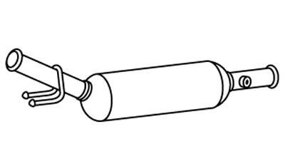 VEGAZ PGSCR-001 SCR Catalytic Converter DS4 1.6 BlueHDi 100 99 PS Diesel 2018