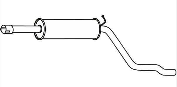 VEGAZ Front Silencer Article number: SKS-164 cheaply