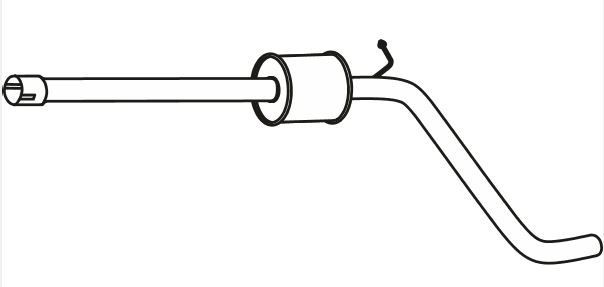 VEGAZ Front Silencer Article number: VS-675 cheaply