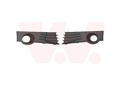 VAN WEZEL 1728583 Trim / Protective Strip Set, bumper TALENTO 1.6 D 125 PS Diesel