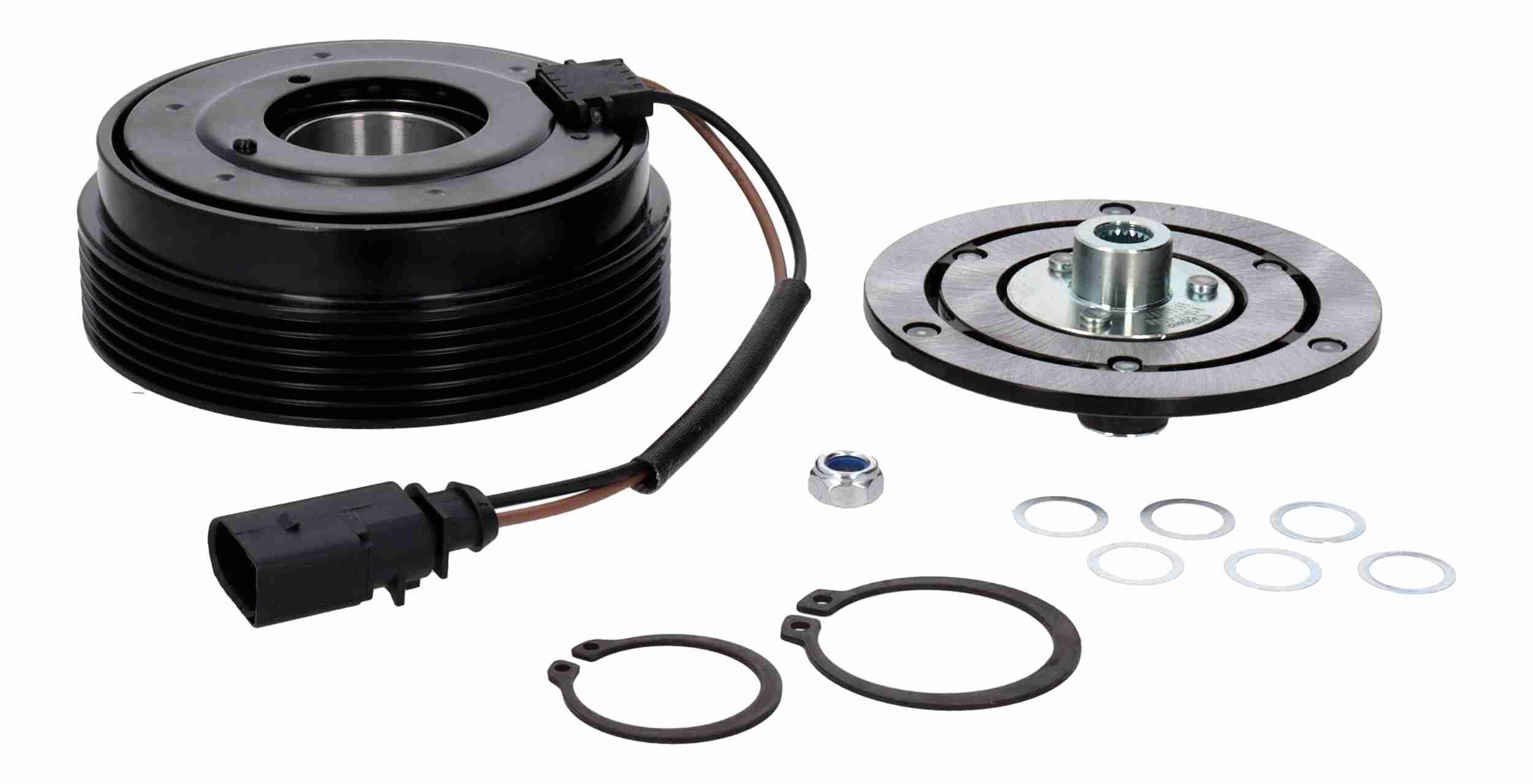 VEMO V10-77-0068 Coil, magnetic-clutch compressor TRANSPORTER 2.0 CNG 115 PS Petrol/Natural Gas (CNG) 2015