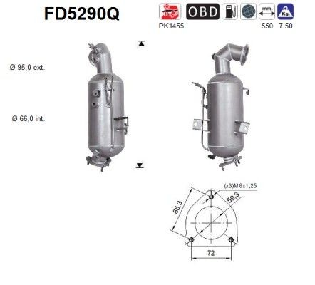 AS Tahmafilter Artikli number: FD5290Q soodsalt