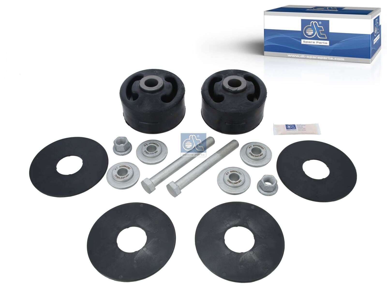 DT Spare Parts Rep.sæt, fjederleje-ramme Varenummer: 4.90007 billige