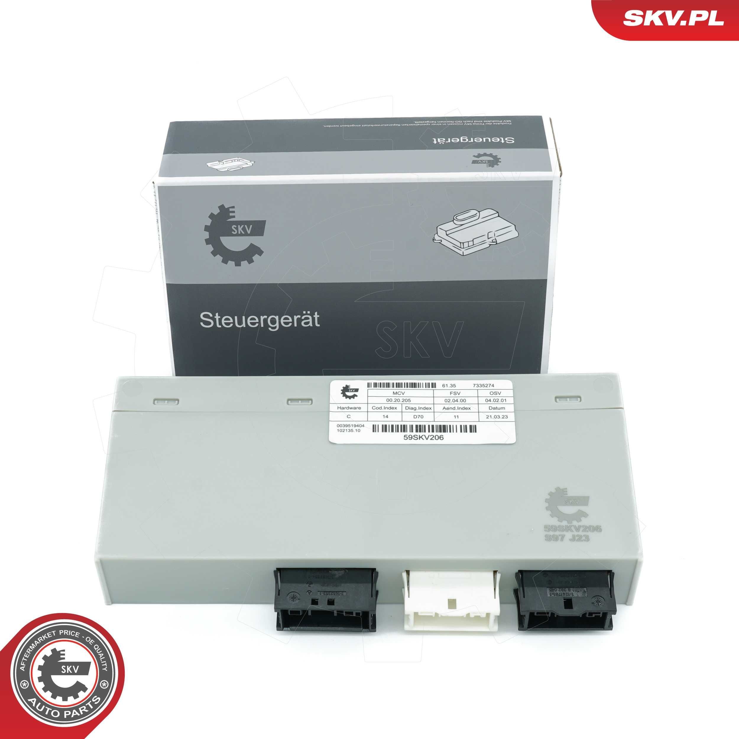 ESEN SKV 59SKV206 Cable Repair Kit, control unit (tailgate opening) X5 xDrive30i 3.0 234 PS Petrol 2013