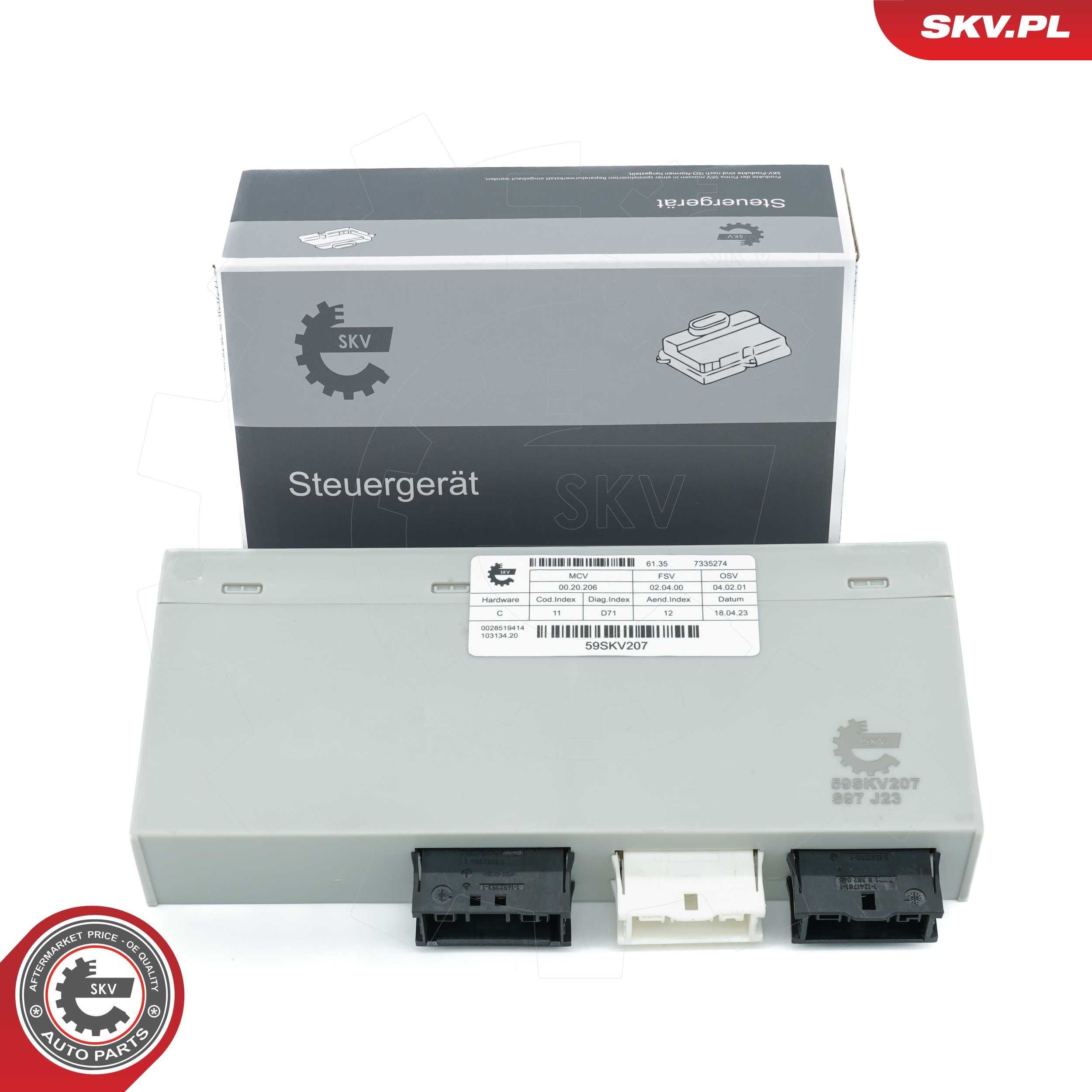 ESEN SKV 59SKV207 Cable Repair Kit, control unit (tailgate opening) X6 xDrive 30 d 245 PS Diesel 2014