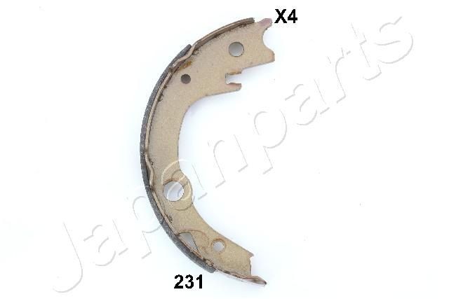 JAPANPARTS Handbrake shoes Article number: GF-231AF cheaply