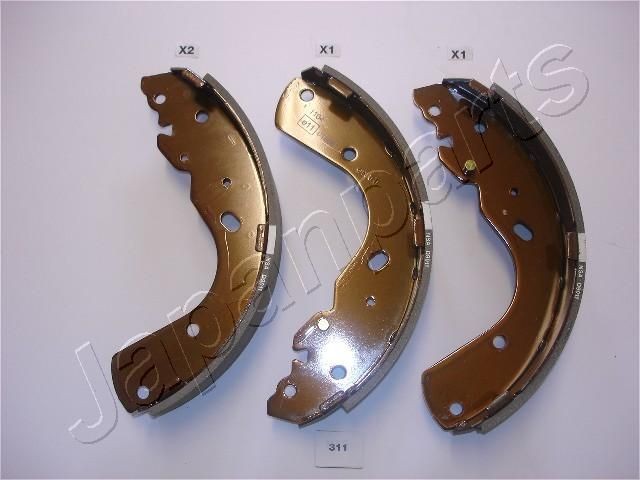 JAPANPARTS Piduriklotside komplekt Artikli number: GF-311AF soodsalt