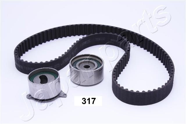 JAPANPARTS Комплект ангренажен ремък артикулен номер: KDD-317 евтино