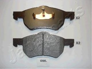JAPANPARTS High Performance Brake Pad Set Article number: PA-096P cheaply