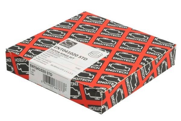 ENGITECH Jeu de segments de pistons UGS: ENT041020 STD à peu de frais