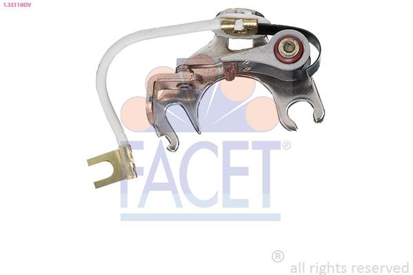 FACET 1.3511HDV Ühenduskomplekt, süütejagaja ROCKY 2.0 4x4 (F70, F75, F80, F85) 88 HP Bensiin 1998