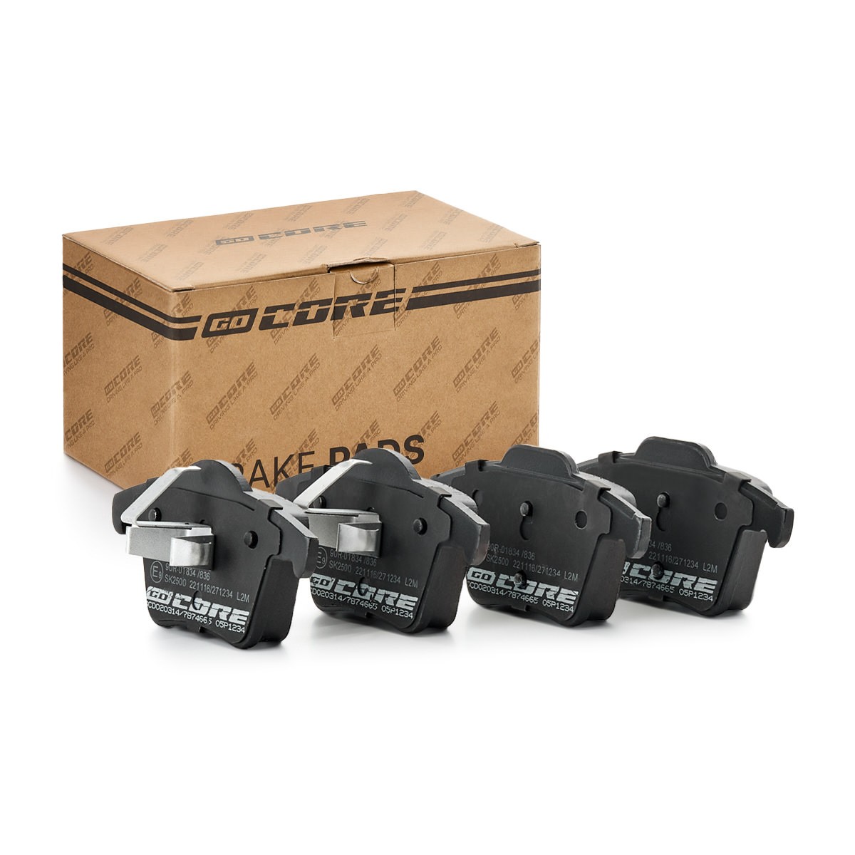goCORE Plaquettes de frein UGS: GCD020314 à peu de frais