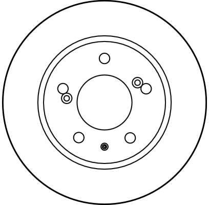 TRW Brake disc Article number: DF1109 cheaply