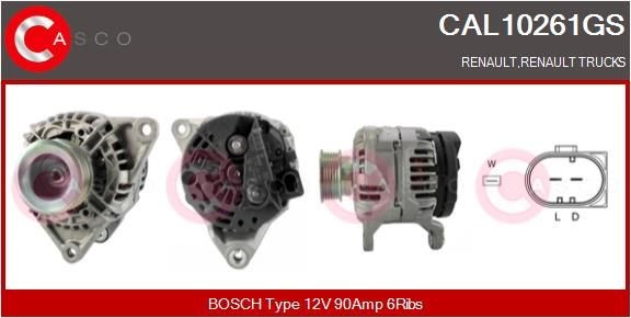 CASCO CPC74023GS Diverter Valve, charger WRANGLER 2.0 T-GDi (JL72, JL74) 270 PS Petrol