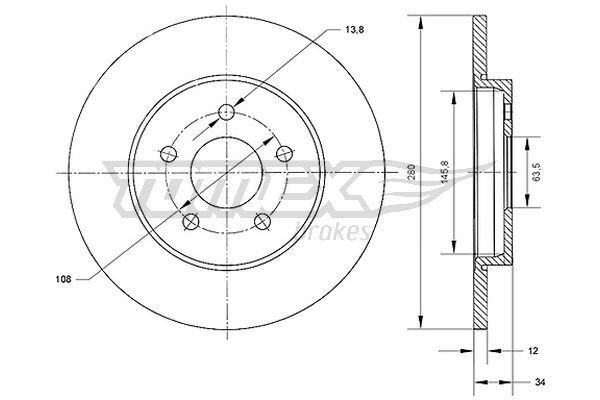 TOMEX brakes Piduriklotsid Artikli number: TX 60-71 soodsalt