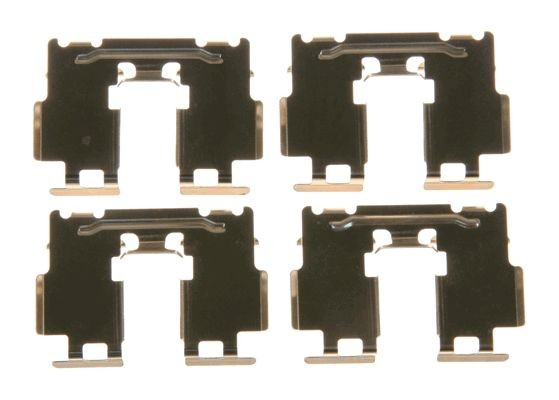 TRW PFK597 Σετ βοηθ. εξαρτημάτων, τακάκια φρένων RAV 4 2.0 (ZSA35) 148 PS Βενζίνη 2013