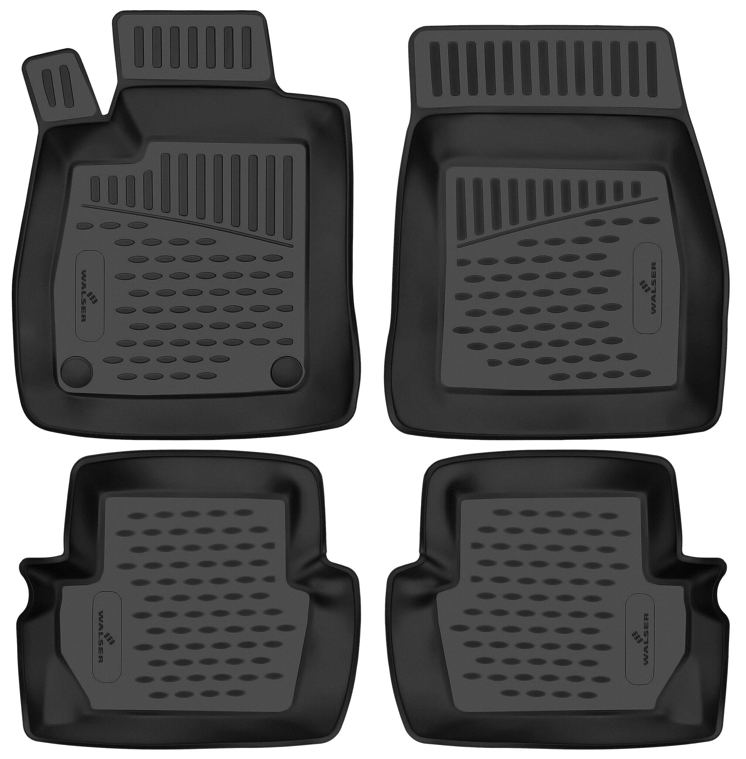 WALSER 75324 Floor mats FIESTA 1.5 TDCi Active 85 PS Diesel