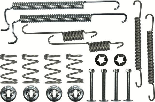 TRW SFK115 Accessory Kit, brake shoes CORSA 1.2 i (F08, M08, F68, M68) 45 PS Petrol 1993