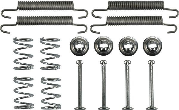 TRW SFK344 Brake shoe fitting kit OMEGA 2.2 DTI 16V (F69, M69, P69) 110 PS Diesel 2003