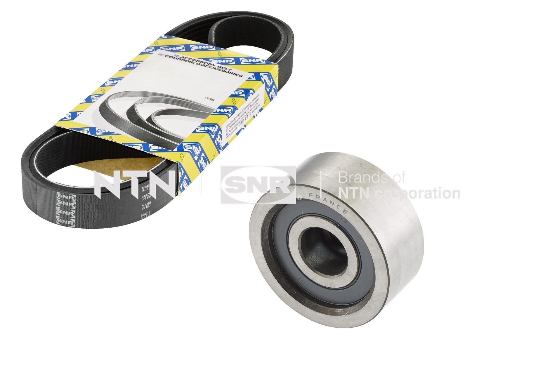 SNR V-Ribbed Belt Set Article number: KA855.53 cheaply