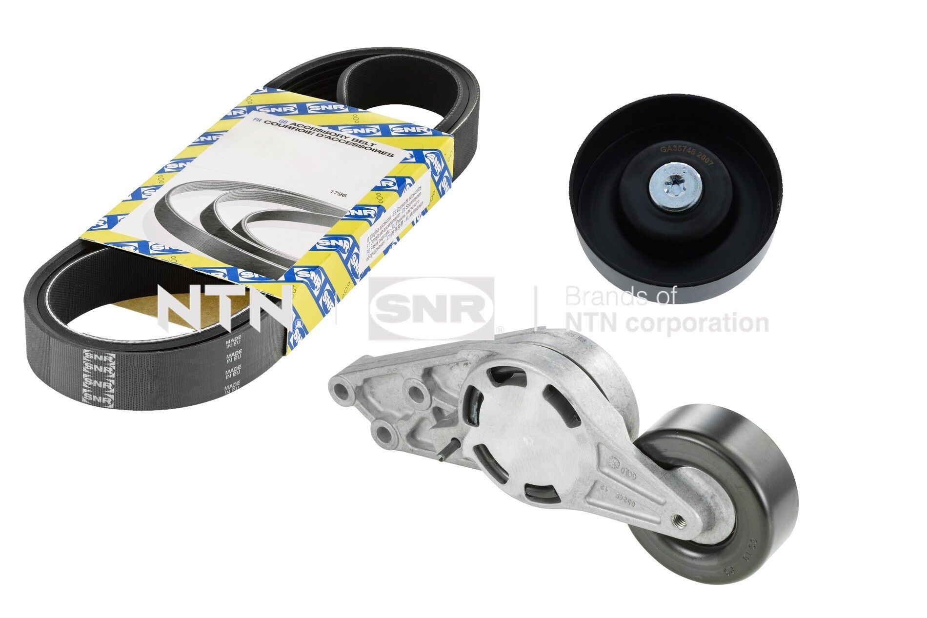 SNR V-Ribbed Belt Set Article number: KA857.46 cheaply