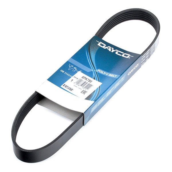 DAYCO Serpentine belt Article number: 6PK780 cheaply