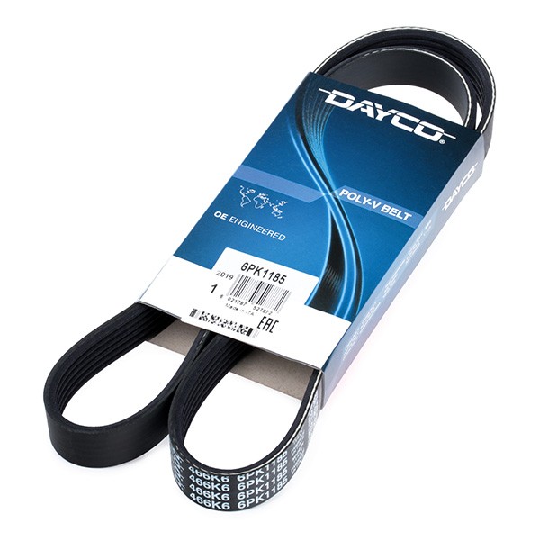 DAYCO Serpentine belt Article number: 6PK1185 cheaply
