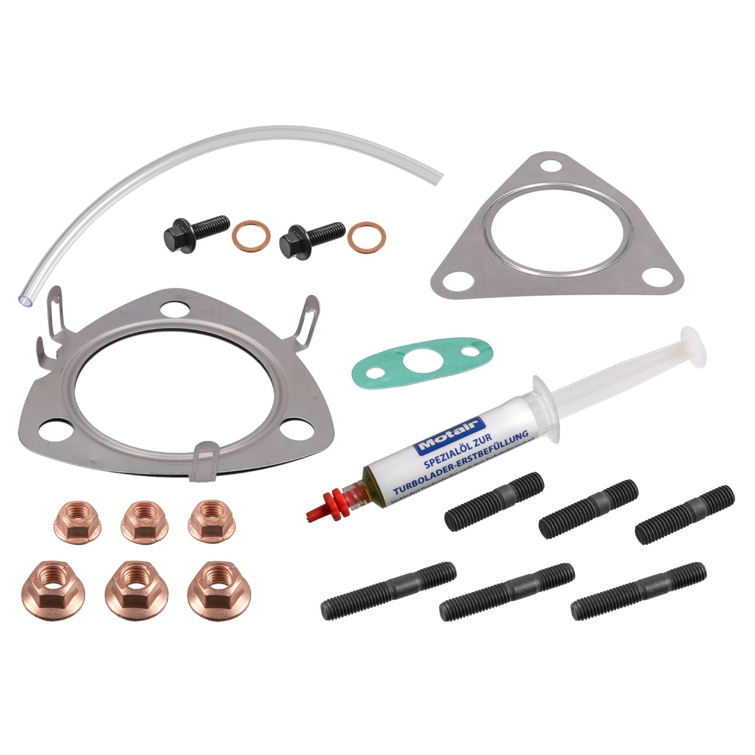 FEBI BILSTEIN 192344 Kit montaggio turbocompressore TRANSIT CUSTOM 2.2 TDCi 125 CV Diesel
