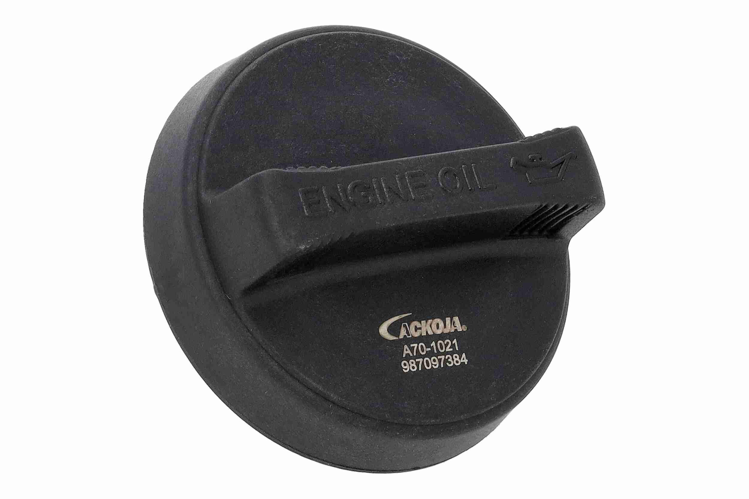 ACKOJA A70-1021 Oil filler cap COROLLA 2.0 D-4D (CDE120_) 90 PS Diesel 2004