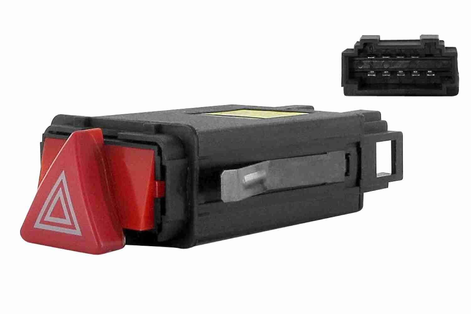 VEMO V10-73-0173 Hazard Light Switch A4 2.8 quattro 190 PS Petrol 2001