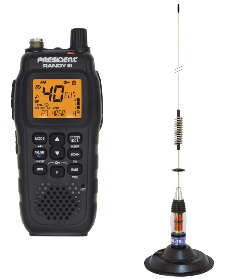 PNI CB radio RANDY III, ML70 Article number: PNI-PRE-K51 cheaply