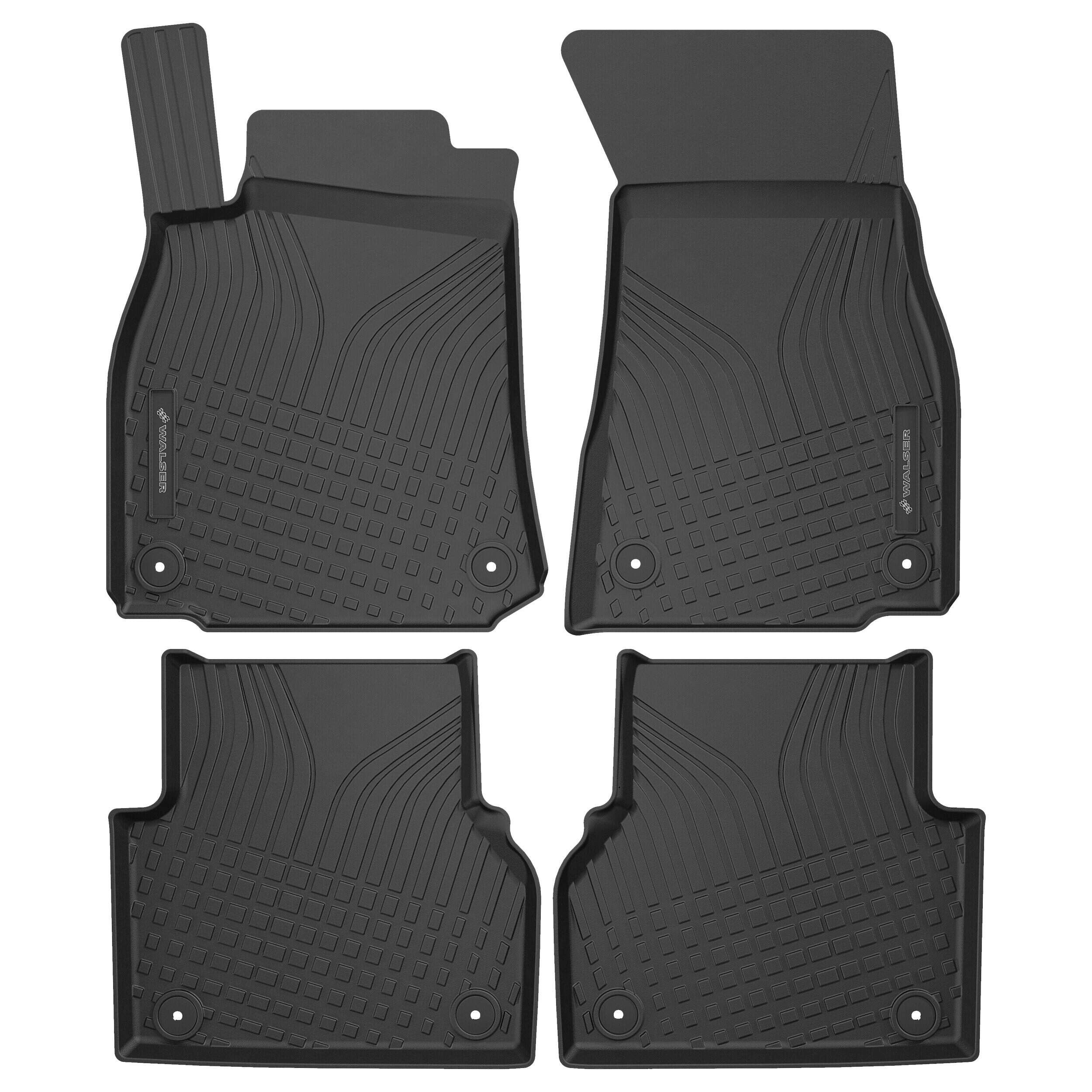 WALSER 100073 Floor mats A6 45 TFSI Mild Hybrid quattro 265 PS Petrol/Electric