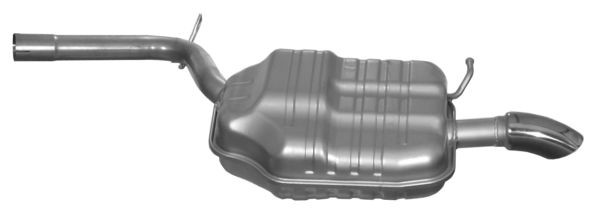 IMASAF Rear silencer Article number: 13.22.67 cheaply