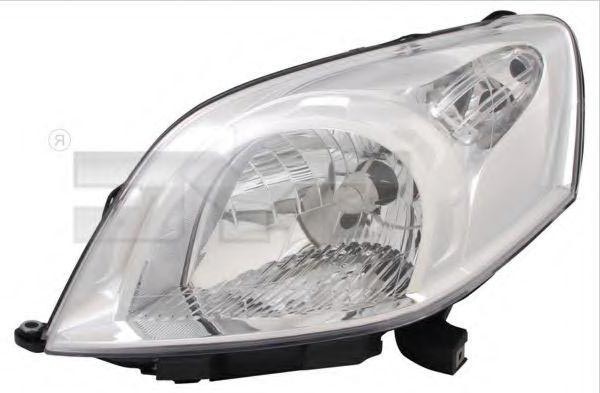 TYC Headlight Article number: 20-11812-05-2 cheaply