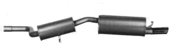 VEGAZ Rear silencer Article number: FTS-103 cheaply