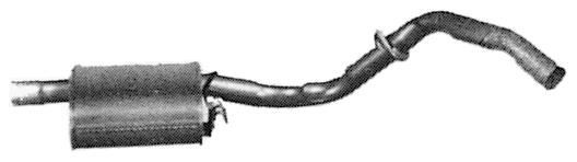 VEGAZ Middle silencer Article number: OS-278 cheaply