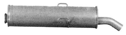 VEGAZ Rear silencer Article number: PGS-123IMA cheaply