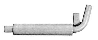 VEGAZ Middle silencer Article number: PGS-27 cheaply