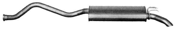 VEGAZ Rear silencer Article number: RS-129 cheaply