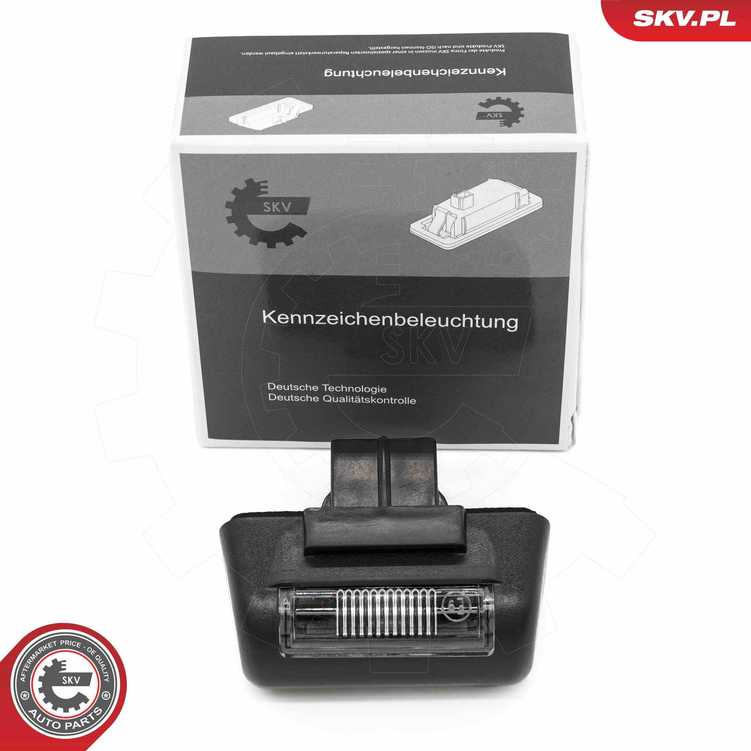 ESEN SKV Licence Plate Light Article number: 72SKV021 cheaply