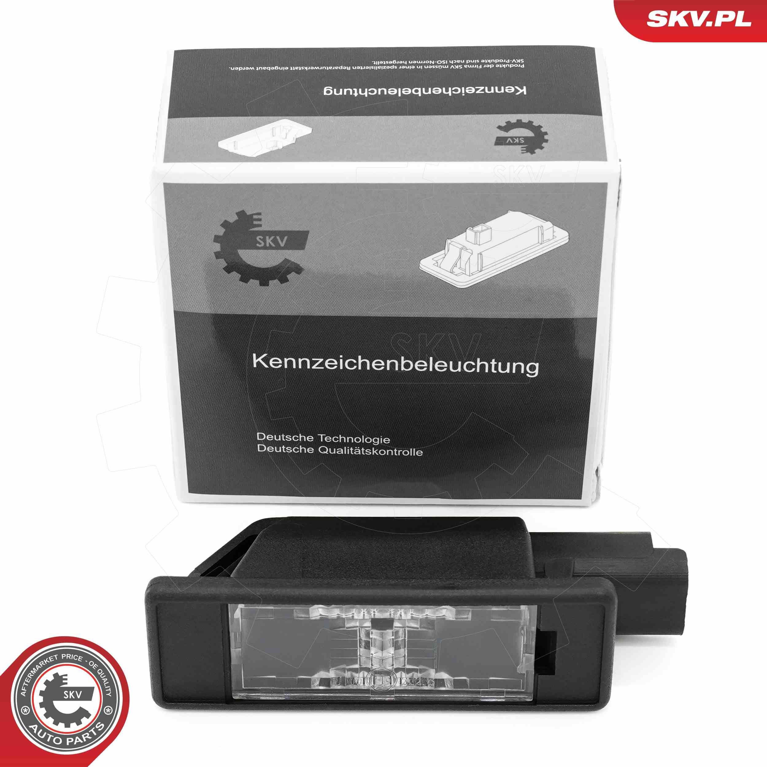 ESEN SKV Licence Plate Light Article number: 72SKV031 cheaply