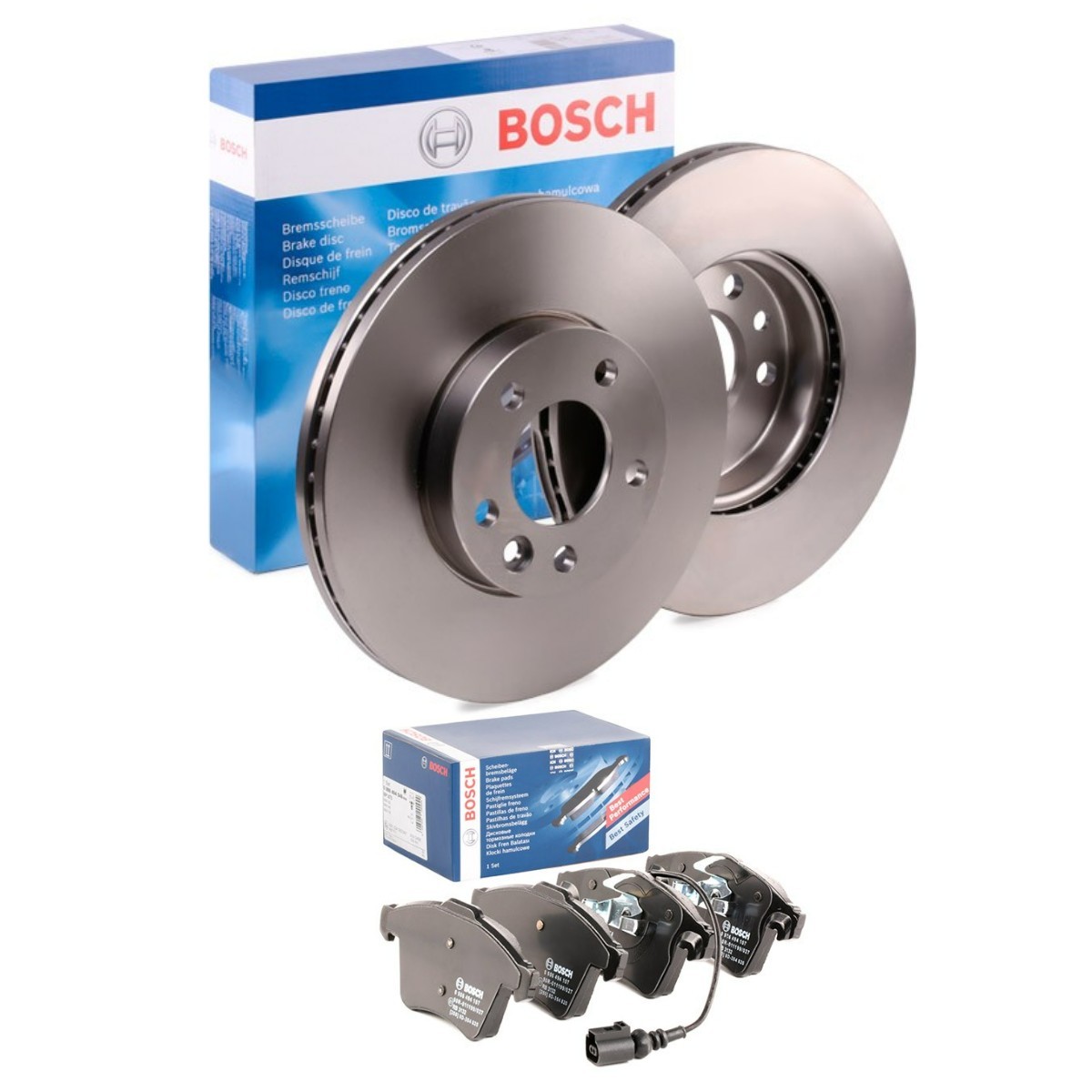 BOSCH Brake discs and pads set Article number: BSH3405N0047 cheaply