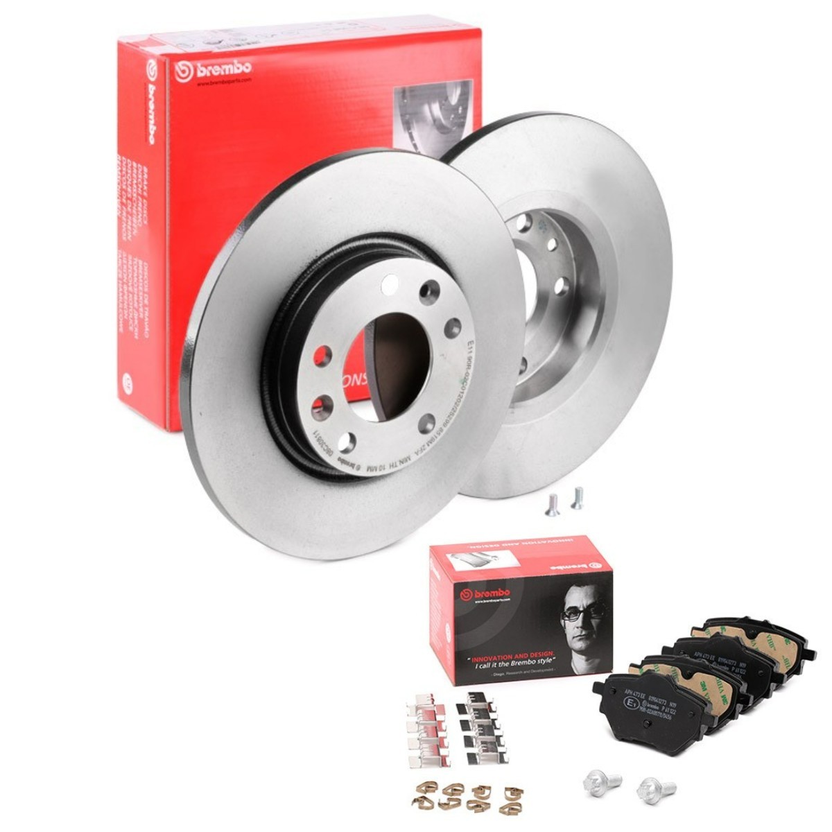 BREMBO Brake discs and pads set Article number: BRB3405N0453 cheaply