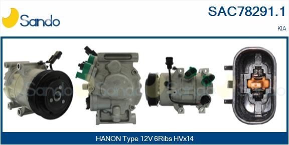 SANDO Starter motor Article number: 6035412.2 cheaply