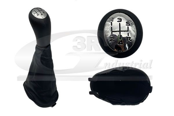 3RG 25659 Gear Lever Gaiter MEGANE 1.5 dCi (BM02, BM13, BM2A, CM02, CM13) 101 PS Diesel 2012
