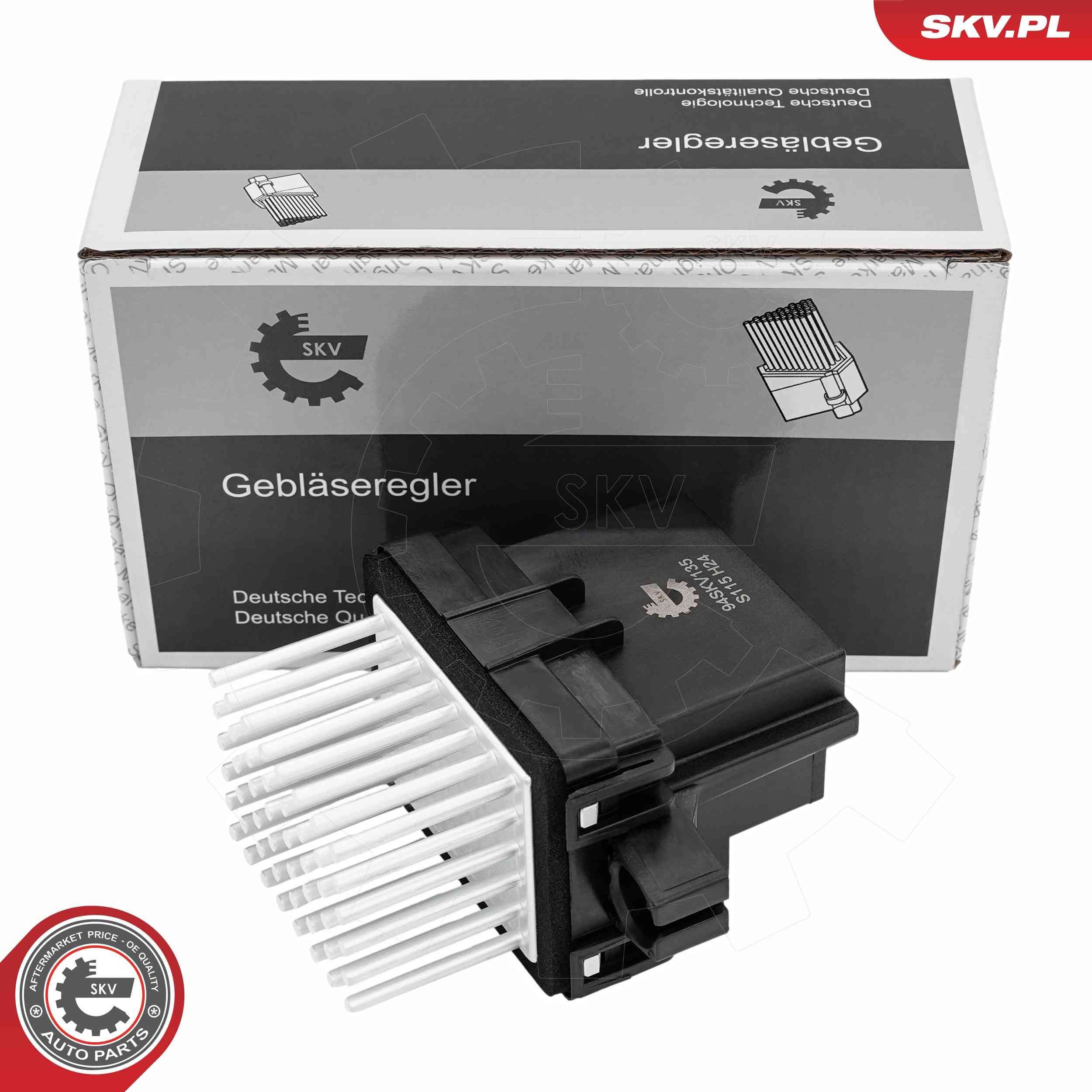 ESEN SKV Regulator, passenger compartment fan Article number: 94SKV135 cheaply